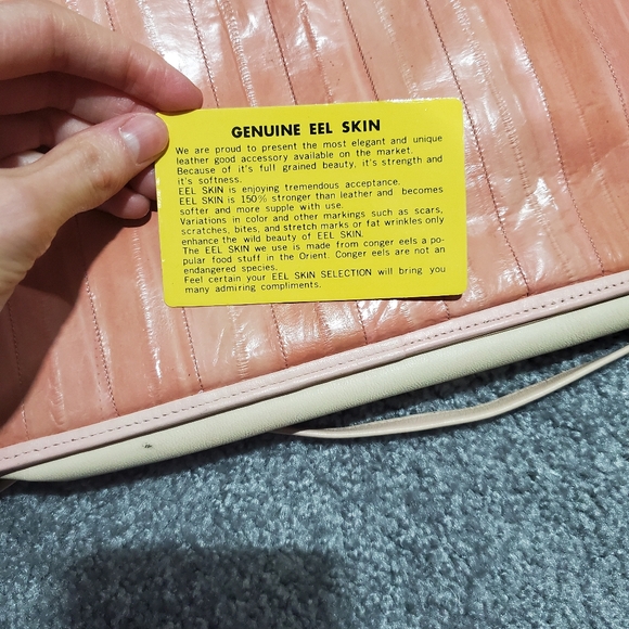 Vintage Eel Skin Purse - Picture 8 of 11